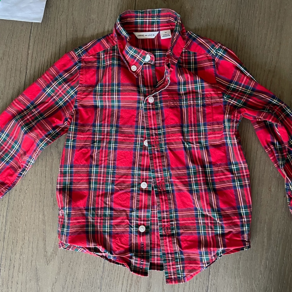 Janie and Jack 2T boy’s shirt